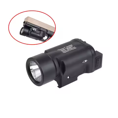 Zenitco Klesch-1S GEN 2.0 Metal Flashlight Pistol Airsoft Weapons Tactical LED Scout Light Strobe AR
