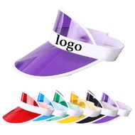 Summer Outdoor Sports Sun Hat Sun Hat Sun Hat Sun Hat Cover Face pvc Sun Hat Printable logo