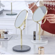 Zoom Dressing Table Mirror - Marble Turntable Mirror