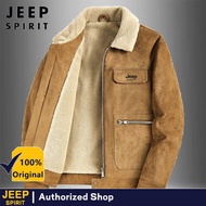 JEEP SPIRIT  Men's Winter Plush Thick Jacket