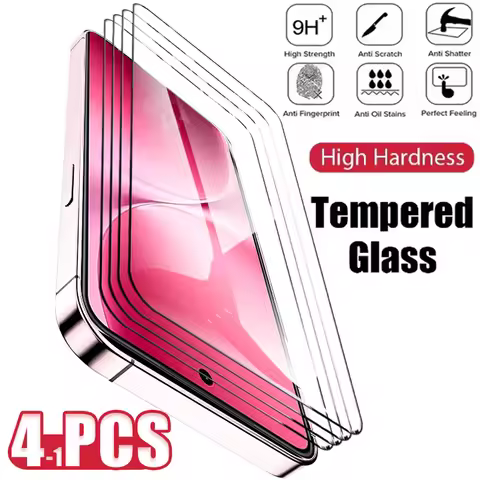 1-4PCS Cover Tempered Glass For vivo V60 Lite V27e V20 SE Pro V31 5G V21e V21s V23 V23e V25 V25e T4 
