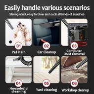 998Vf Portable Cordless Air Blower Rechargeable Electric Blower Vacuum Leaf Wind Blower Sapu Daun