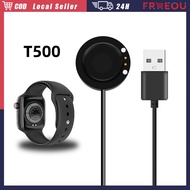 Hiwatch T500 Watch Charger Power Adapter Fast Charging Cable For T500/T500 Pro/T500 Plus Smartwatch