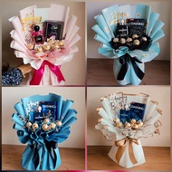 bouquet birthday Perfume Dashing/Perfume enchanteur 50ml+ferero+freewishcard