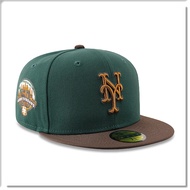 [ANGEL NEW ERA] ERA MLB York Metropolis 50TH Dark Green Coffee Wear Street 59FIFTY
