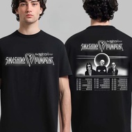 The Smashing Pumpkins The Aghori Tour 2025 Tour dan UK, T-Shirt Uniseks Dua Sisi