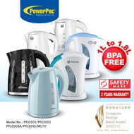 PowerPac Electric Kettle Jug 1.0L to 1.8L BPA FREE-PPJ2001/PPJ2002/PPJ2005A/PPJ2010/MC117/JHE2005