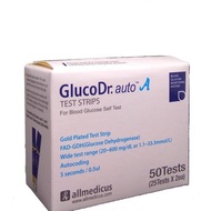 ♡GlucoDr Auto Test Strips 2x25s EXP 0825☬