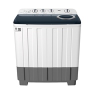 TCL เครื่องซักผ้า 2 ถัง  WT089FTTG 8 กก. สีขาวเทา
