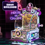 Disney Puzzle 3D Toy Story Official Model Wooden Assembly Money Box3D Toy Buzz Lightyear HN2S