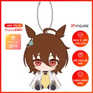 Stuffed Chibi Plush Sitting Mascot Agnes Tachyon, Umamusume Pretty Derby - (Bandai Spirits) Genuine 