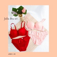 Cd Julia Bra Set Bra + Cd - Bh Wanita / Beha Wanita Sexy - Pakaian