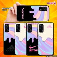 OPPO RENO 10X 2 2F 3 4 5 5F 5Z ACE 2 PRO PLUS 4G 5G  PHONE CASE CASING COVER MELT UNICORN RAINBOW CANDY 手机壳