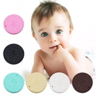 ℜ-ℜ Baby Teether Teething Necklace Cookies Chewing Toy Infant Simulation Biscuit