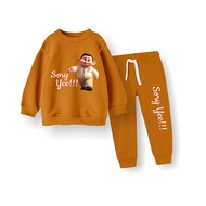 Baju Anak Setelan Joger Laki-Laki Perempuan Motif Karakter Gambar Gemoy Untuk usia 1 Sampai 6 tahun