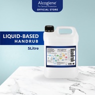 Alcogiene® 5L Liquid-based Handrub (75% Alcohol | Fast Evaporate | Sanitizer)