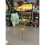6-tube bronze wind chimes