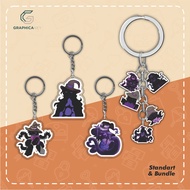 GANTUNGAN Keychain ROBLOX FORSAKEN Acrylic Keychain - AZURE (RE-DESIGN)