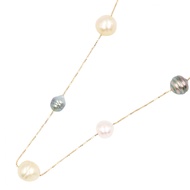 【二手】TASAKI 巴洛克珍珠項鍊，頸圍 83cm，18K（黃金），巴洛克珍珠項鍊，女款