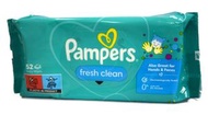 Pampers - 幫寶適 嬰兒清新潔淨濕紙巾 (52片裝/包) 1包 到期日: 13/07/27