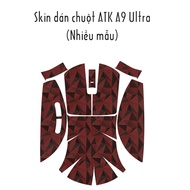 ATK A9 Ultra mouse sticker Skin – Many models to choose from | 3M Anti-slip Film Sticker