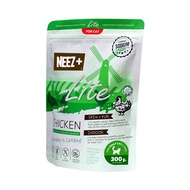 NEEZ Plus Lite Chicken Indoor เหมาะกับแมว 1 ปีขึ้นไป อาหารแมว แบบเม็ด ไม่มีข้าวโพด ไม่มีข้าวสาลี ไม่มีกลูเตน