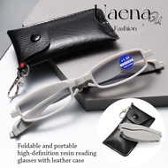 UAENAU Anti-Blue Light Reading Glasses, 360 Degree Rotating With Glasses Bag Hyperopia Glasses, Comf