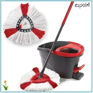 ESPOIR Mop Head 360° Spin Mop For O-Cedar/Vileda Microfiber for O-Cedar/Vileda