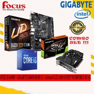 INTEL I5-10400F + GIGABYTE B460M DS3H V2 + GeForce® GTX 1650 SUPER™ WINDFORCE OC 4G
