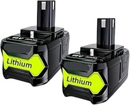 18V 8.0Ah Rechargeable Lithium Battery Compatible For RYOBI P105 P104 P107 RB18L50 RB18L20 P108-1PC/