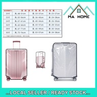 MA Home Transparent Design Travel Bag Luggage Cover Suitcase Waterproof Dust Dirt Protector Cover (2