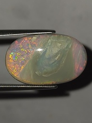 พลอย โอปอล ออสเตรเลีย ธรรมชาติ แท้ ( Natural Solid Opal Australia ) หนัก 7.17 กะรัต