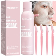 Hair Identifier Spray for Face Shaving, Moisturizing and Care Dermaplaning Spray, Glow Reveal Face S