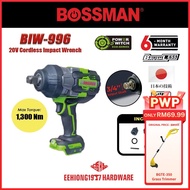 BOSSMAN BIW-996 BIW996 BIW 996 Eco-Series 20V 3/4'' Cordless Impact Wrench 1300Nm