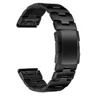 22mm 26mm Garmin Fenix 6X Pro Solar/5X Plus/MK1 Mk2 Titanium Alloy Stainless Steel Strap