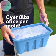 homeliving Ice Block Mold Extra Large Ice Box Large Silicone Box With Lid Super Ice Box sg