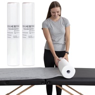 Disposable Massage Bed Cover - 60 Sheets Per Roll, Non-woven Disposable Material - Ideal for Spa, Ma