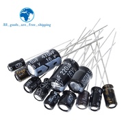 120pcs 12 value kit 1uF-470uF Electrolytic Capacitor Package for arduino 1UF 2.2UF 3.3UF 4.7UF 10UF 