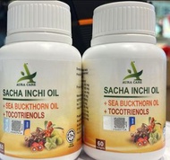 AURA CARE SACHA INCHI OIL印加果油+沙棘籽油 （60粒）