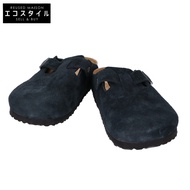 Birkenstock Boston 麂皮木屐涼鞋，37 號（二手），成色極佳