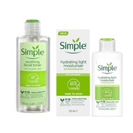 Simple Toner 200 ml + Simple Light Moisturizer 125ml