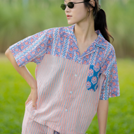 IXORA CANDY CROP HAWAI SHIRT