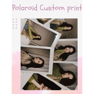 Polaroid Custom print/9pics polaroid/limo card/gambar/printing