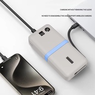 Soft Portable Charger Power Bank Cover For Anker 20000mAh 87W/A1383 Silicone Anti-Slip Protective Sh