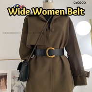 Celebrity C 4.8cm WIDE big Lady belt woman for dress retro ladies women belt tali pinggang perempuan