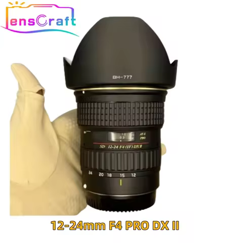 98% New Original For Tokina 12-24mm F4 PRO DX II Lens For Nikon D3100 D3300 D5100 D7100 For Canon 50
