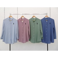 Long Sleeve AZALEA Blouse/Kemeja/Shirt (Size 36-46)
