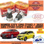 HONDA CITY GM6 ( T9A ) / JAZZ GK5 ( T5A ) (2014~) 555 JAPAN BRAND BALL JOINT ( SET 2PCS )