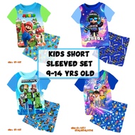 Cuddle Me 9-14 Years Old Kids Pyjamas / Children Sleepwear / Kids Pajamas Set / Kids Short Sleeved P