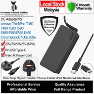 LENOVO 65W USB Type-C Power Adapter Charger ThinkPad X280 X380 T480 T490 E480 E580 Chromebook 100e 3